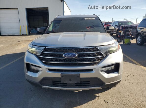 1FMSK8DH1LGA50589 2020 FORD EXPLORER Серебряный Вид спереди