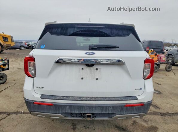 1FMSK8DH1LGC02595 2020 FORD EXPLORER Белый Вид сзади