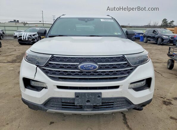 1FMSK8DH1LGC02595 2020 FORD EXPLORER Белый Вид спереди