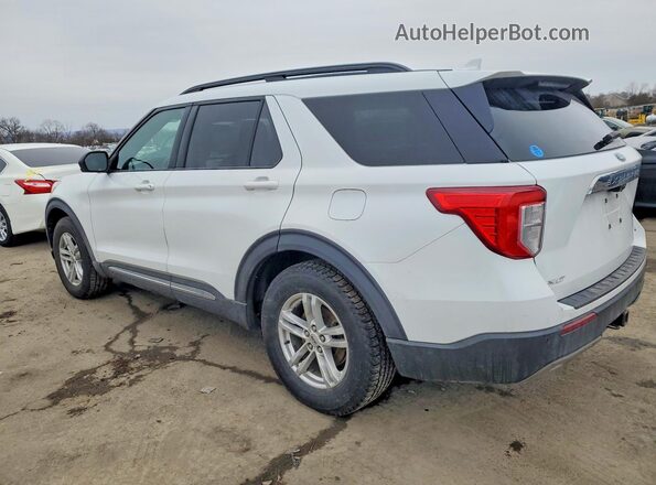 1FMSK8DH1LGC02595 2020 FORD EXPLORER Белый Задняя левая четверть