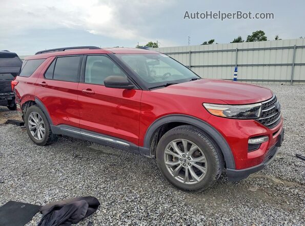 1FMSK8DH1LGC47889 2020 FORD EXPLORER Red Front right