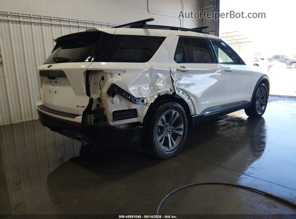 1FMSK8DH1MGA63702 2021 FORD EXPLORER White Հետևի աջ