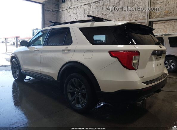 1FMSK8DH1MGA63702 2021 FORD EXPLORER White Հետևի ձախ