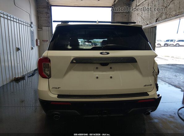 1FMSK8DH1MGA63702 2021 FORD EXPLORER White 