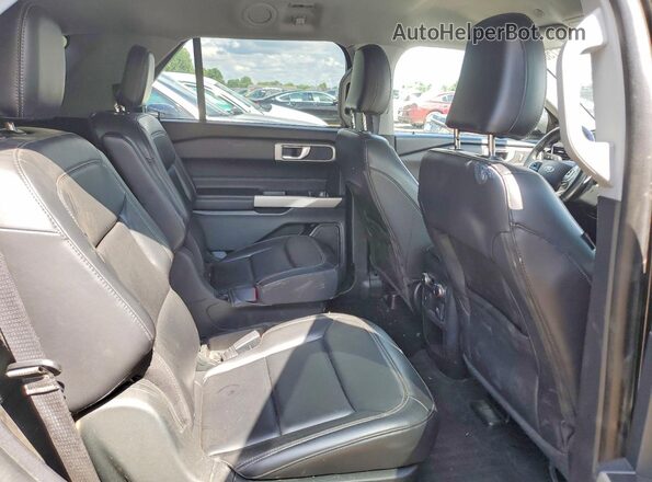 1FMSK8DH1MGA80029 2021 FORD EXPLORER Black Widok wnętrza z tyłu