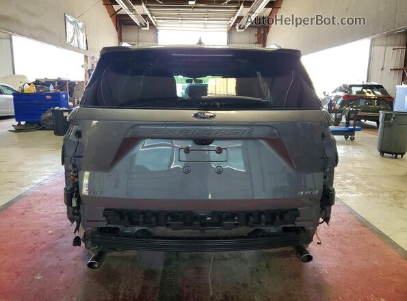 1FMSK8DH1MGC45884 2021 FORD EXPLORER Gray Vista trasera