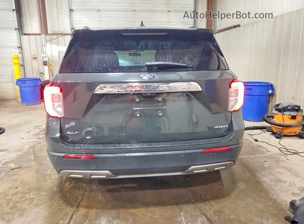 1FMSK8DH1NGA81103 2022 FORD EXPLORER Charcoal Rear view