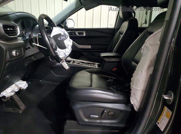 1FMSK8DH1NGA81103 2022 FORD EXPLORER Charcoal Front interior view