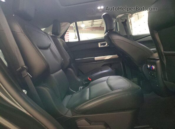 1FMSK8DH1NGA81103 2022 FORD EXPLORER Charcoal Rear interior view