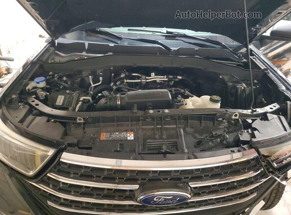 1FMSK8DH1NGA81103 2022 FORD EXPLORER Charcoal Engine compartment view