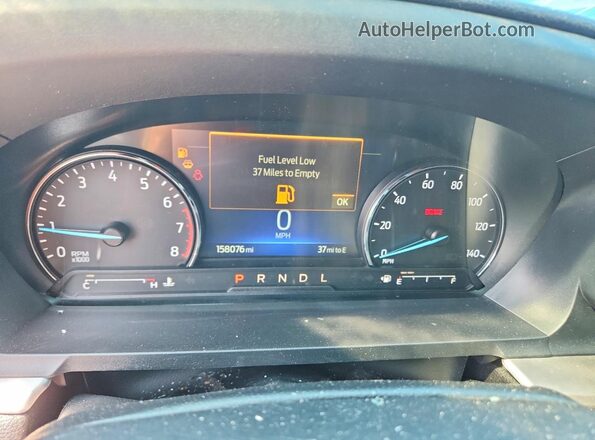 1FMSK8DH1NGA99617 2022 FORD EXPLORER Gray Вид щитка приладів