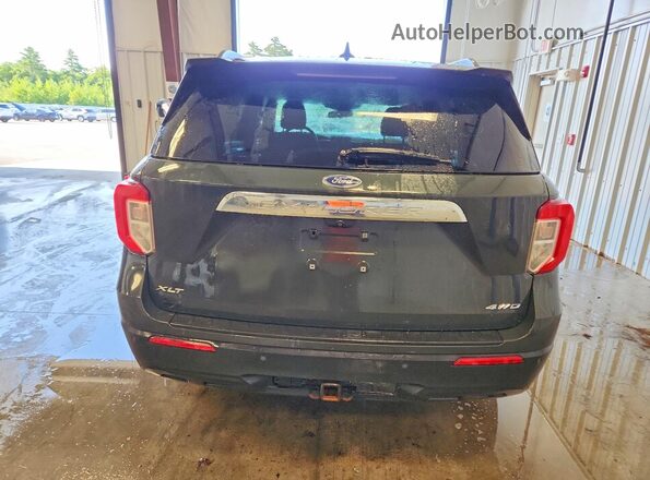 1FMSK8DH1NGA99617 2022 FORD EXPLORER Gray Вид ззаду