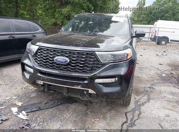1FMSK8DH1NGC34837 2022 FORD EXPLORER Black Вид спереду