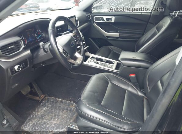 1FMSK8DH1NGC34837 2022 FORD EXPLORER Black Вид салону спереду