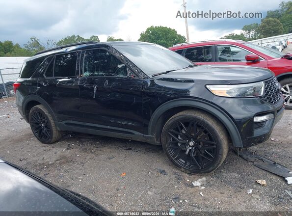 1FMSK8DH1NGC34837 2022 FORD EXPLORER Black Вид задньої частини салону