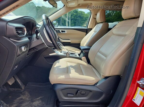 1FMSK8DH1PGA37394 2023 FORD EXPLORER Red Front interior view