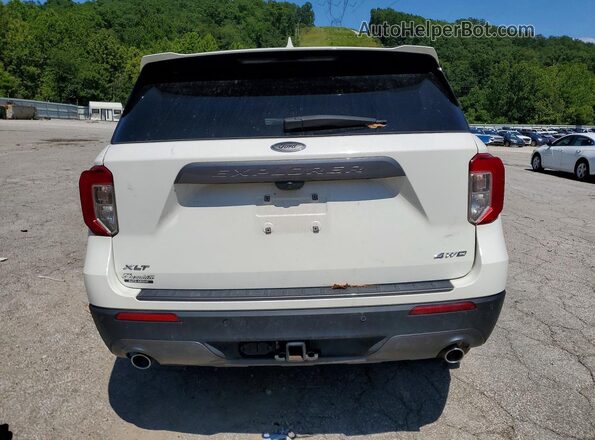 1FMSK8DH1PGB07928 2023 FORD EXPLORER White Հետևի տեսք
