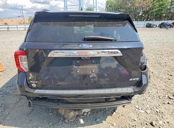 1FMSK8DH1PGB44252 2023 FORD EXPLORER Черный Вид сзади