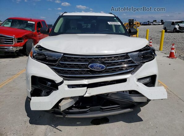 1FMSK8DH2LGA25586 2020 FORD EXPLORER White წინა ხედი