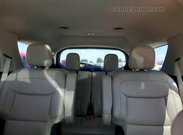 1FMSK8DH2LGA25586 2020 FORD EXPLORER White უკანა სავარძლების ხედი