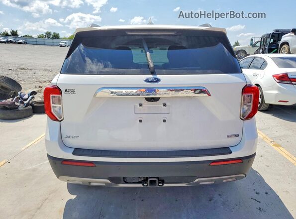 1FMSK8DH2LGA25586 2020 FORD EXPLORER White უკანა ხედი