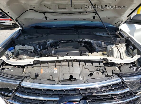 1FMSK8DH2LGA25586 2020 FORD EXPLORER White ძრავის განყოფილების ხედი
