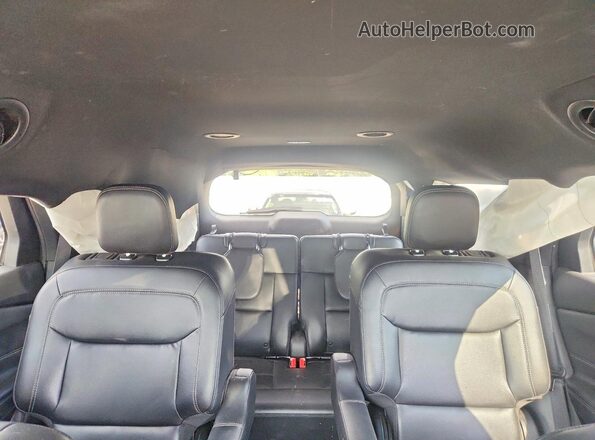 1FMSK8DH2LGA49483 2020 FORD EXPLORER Black Rear seats view