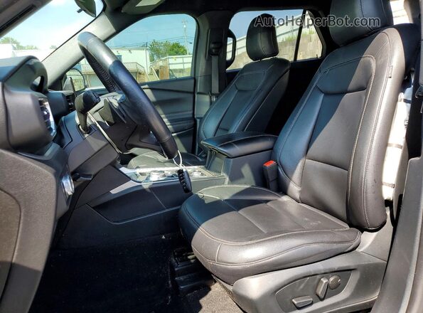 1FMSK8DH2LGC25514 2020 FORD EXPLORER Charcoal Front interior view
