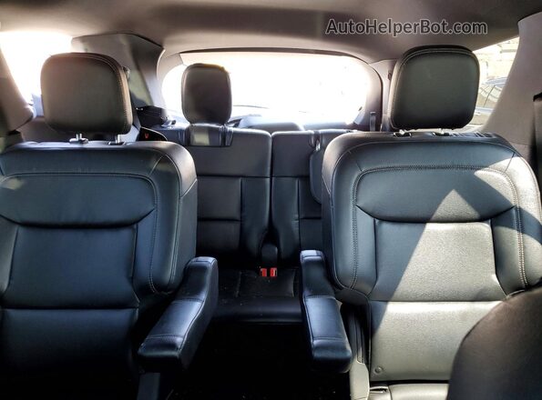 1FMSK8DH2LGC25514 2020 FORD EXPLORER Charcoal Rear seats view