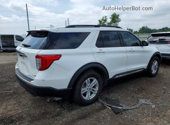 1FMSK8DH2LGC25576 2020 FORD EXPLORER White უკანა მარჯვენა