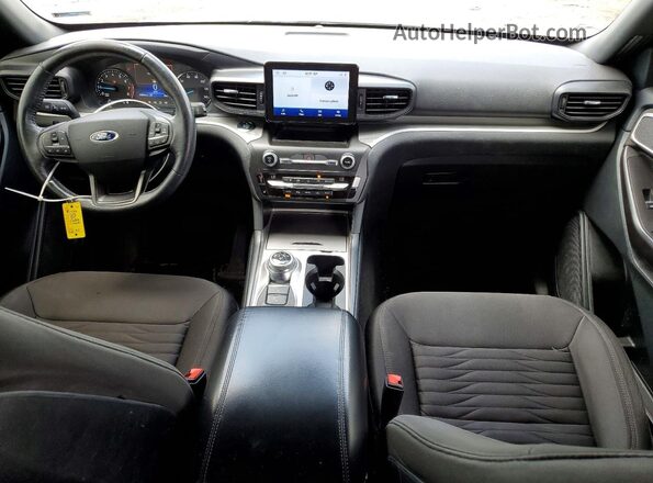 1FMSK8DH2LGC25576 2020 FORD EXPLORER White წინა პანელის ხედი