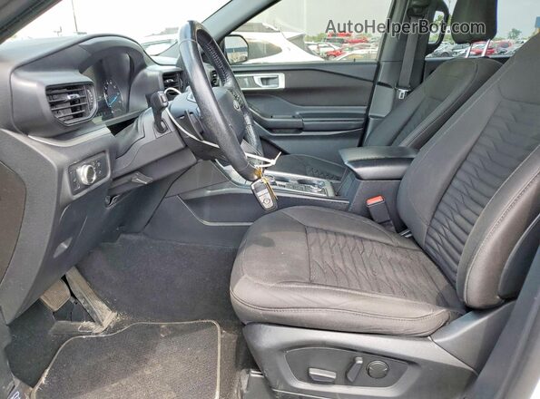 1FMSK8DH2LGC25576 2020 FORD EXPLORER White წინა სალონის ხედი