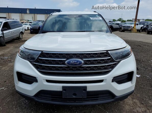 1FMSK8DH2LGC25576 2020 FORD EXPLORER White წინა ხედი