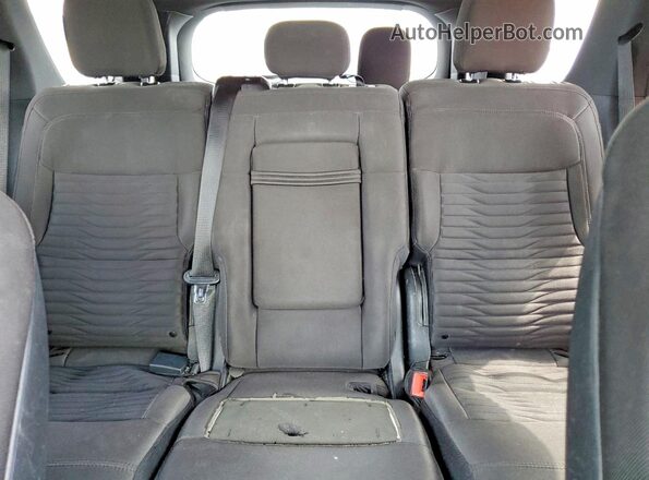 1FMSK8DH2LGC25576 2020 FORD EXPLORER White უკანა სავარძლების ხედი