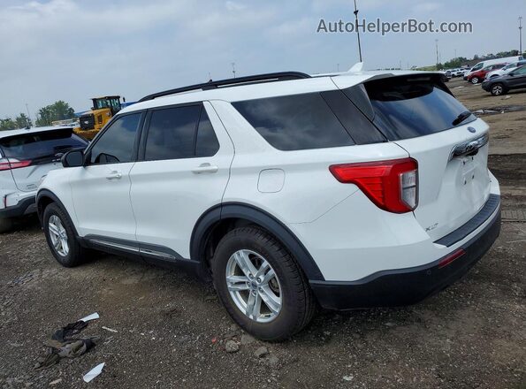 1FMSK8DH2LGC25576 2020 FORD EXPLORER White უკანა მარცხენა