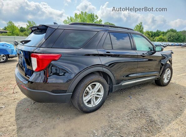 1FMSK8DH2MGB56941 2021 FORD EXPLORER Black Задня права чверть