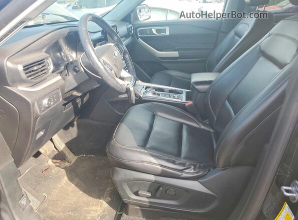 1FMSK8DH2MGC43593 2021 FORD EXPLORER Black Vista interior delantera
