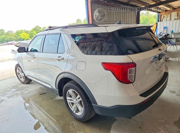 1FMSK8DH2NGA14400 2022 FORD EXPLORER Белый Задняя левая четверть