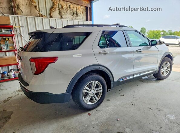 1FMSK8DH2NGA14400 2022 FORD EXPLORER Белый Задняя правая четверть