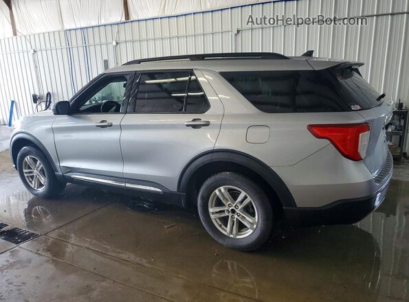 1FMSK8DH2NGB43480 2022 FORD EXPLORER Серебряный Задняя левая четверть