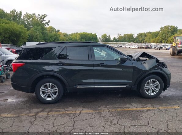 1FMSK8DH2NGB53992 2022 FORD EXPLORER Gray Rear interior view