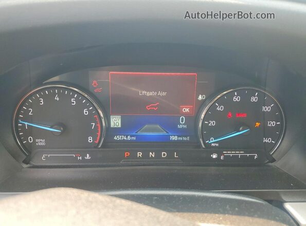 1FMSK8DH2NGB67407 2022 FORD EXPLORER Blue Սարքավորումների վահանակի տեսք