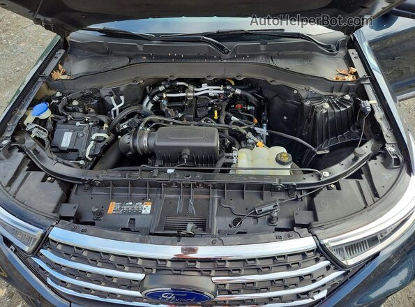 1FMSK8DH2NGB67407 2022 FORD EXPLORER Blue Շարժիչի բաժամունքի տեսք