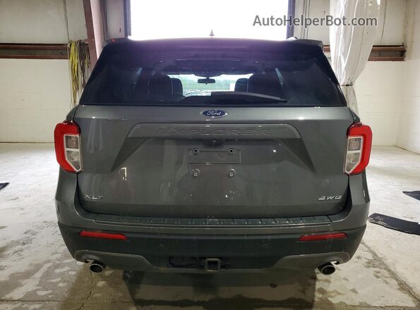 1FMSK8DH2NGC49816 2022 FORD EXPLORER Gray Widok z tyłu