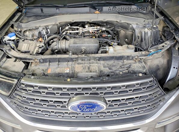 1FMSK8DH2NGC49816 2022 FORD EXPLORER Gray Widok komory silnika