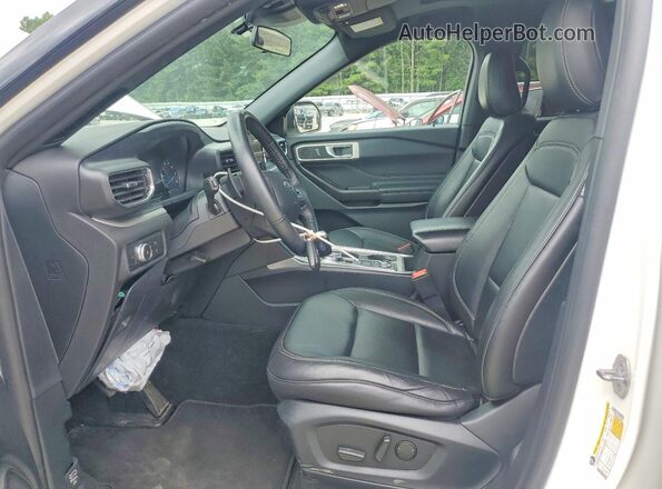 1FMSK8DH3LGA49475 2020 FORD EXPLORER White Front interior view