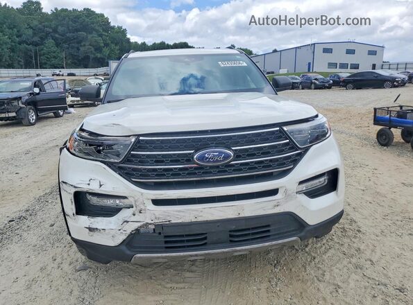 1FMSK8DH3LGA49475 2020 FORD EXPLORER White Front view
