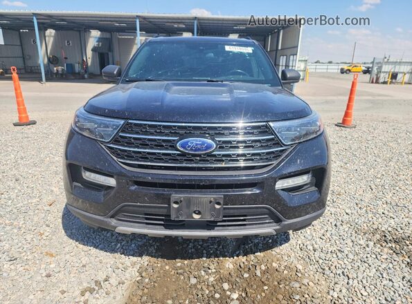 1FMSK8DH3LGB34638 2020 FORD EXPLORER Black Vista frontal