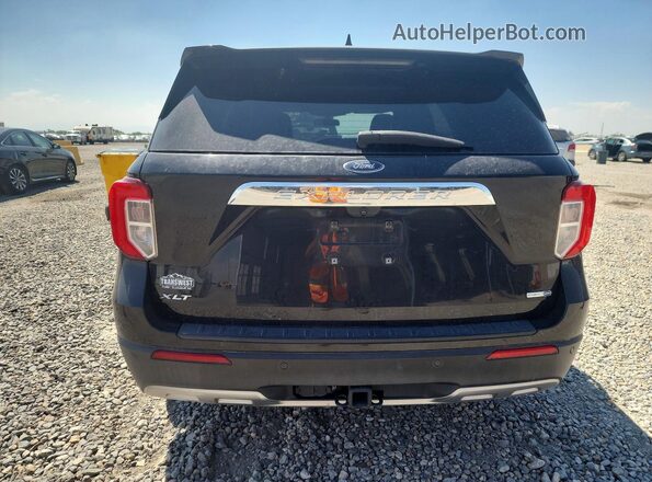 1FMSK8DH3LGB34638 2020 FORD EXPLORER Black Vista trasera