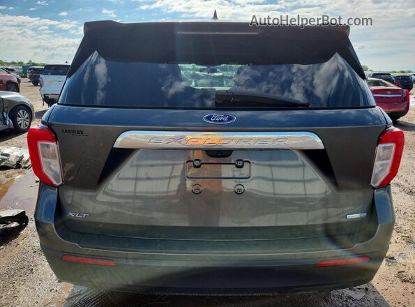 1FMSK8DH3LGC02467 2020 FORD EXPLORER Gray უკანა ხედი